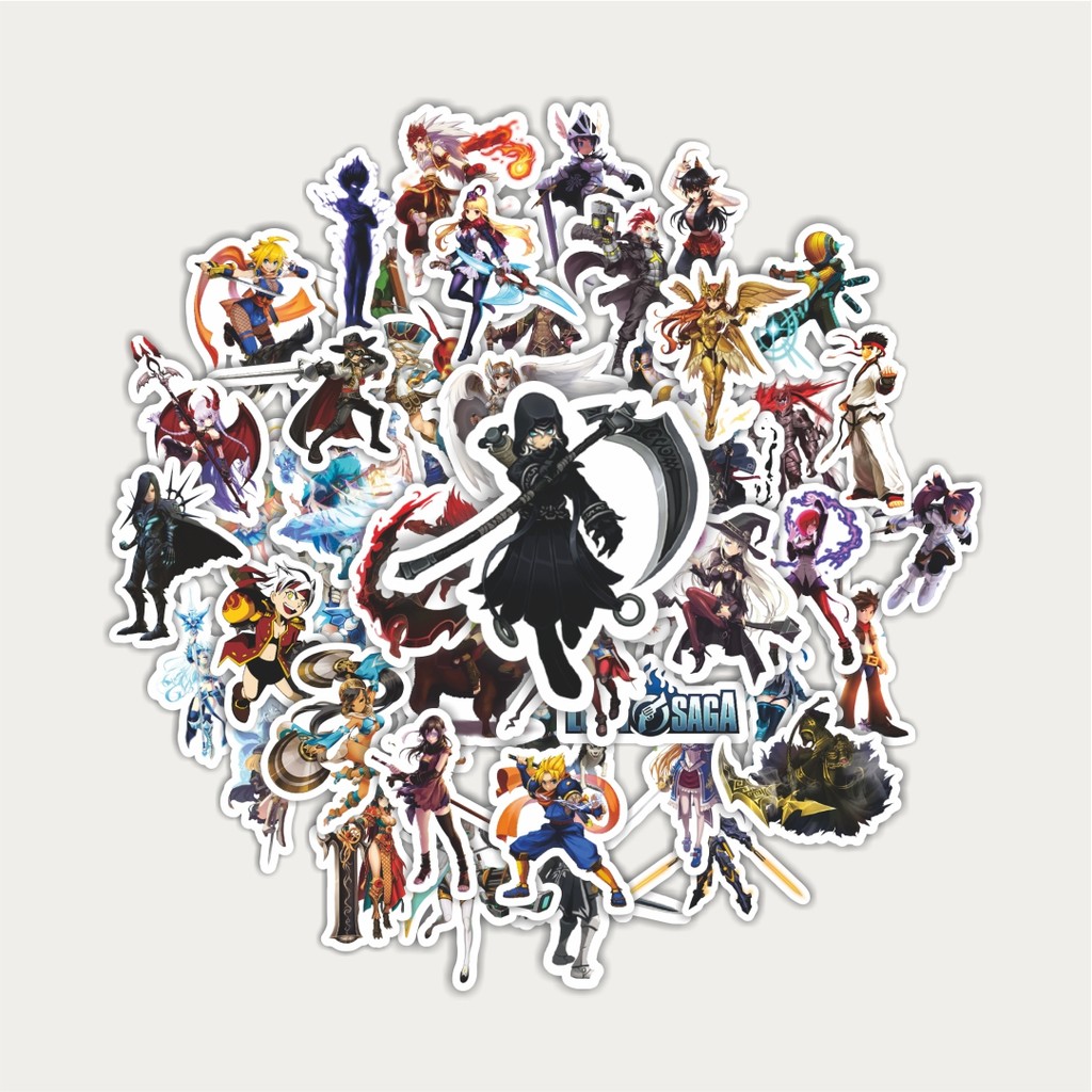 

Sticker Pack Stiker Game Online Series Lost Saga | Sticker TUMBLR | Stiker LAPTOP KOPER HELM