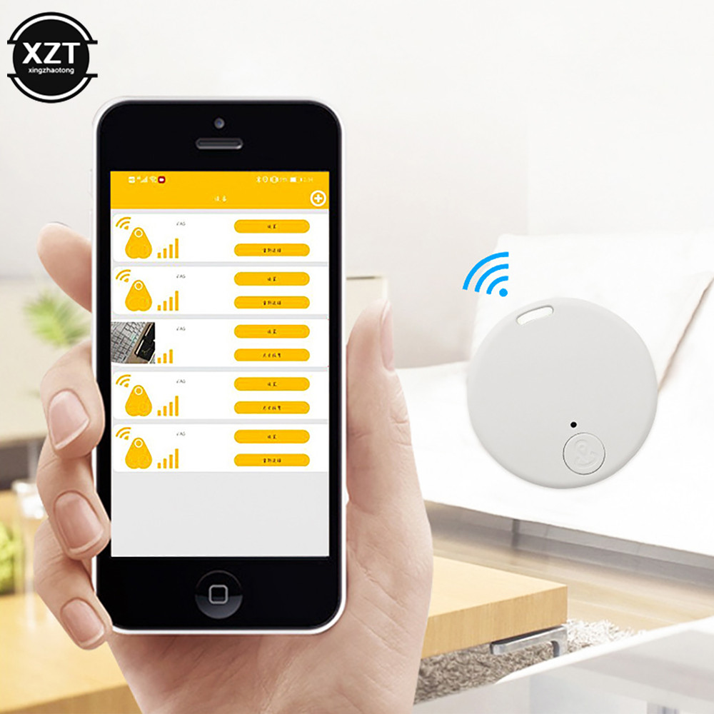 

Round Bluetooth 5.0 Loss Preventer New Mini GPS Positioning Tracker Two Way Alarm Smart Positioning Mobile Key Loss Preventer