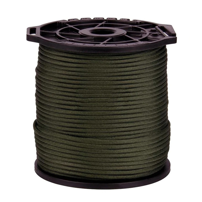 

650 Paracord 9 Strand 4mm Parachute Rope With Multifunctional spool reel For DIY Making Lanyard Bracelet Dog Collar Tent Rope