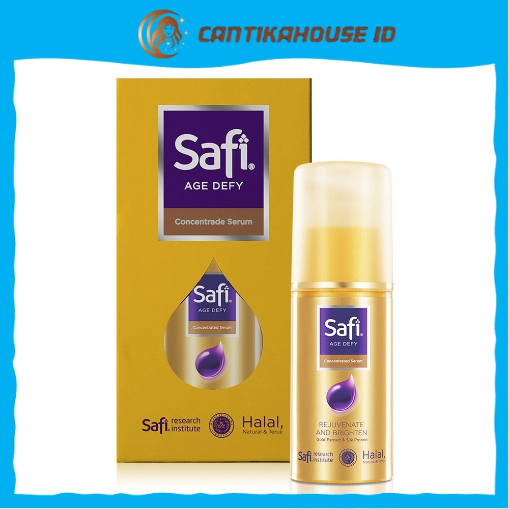 Safi Age Defy Anti Aging Concentrated Serum Anti Keriput Penuaan Dini Flek hitam Essence Serum Wajah