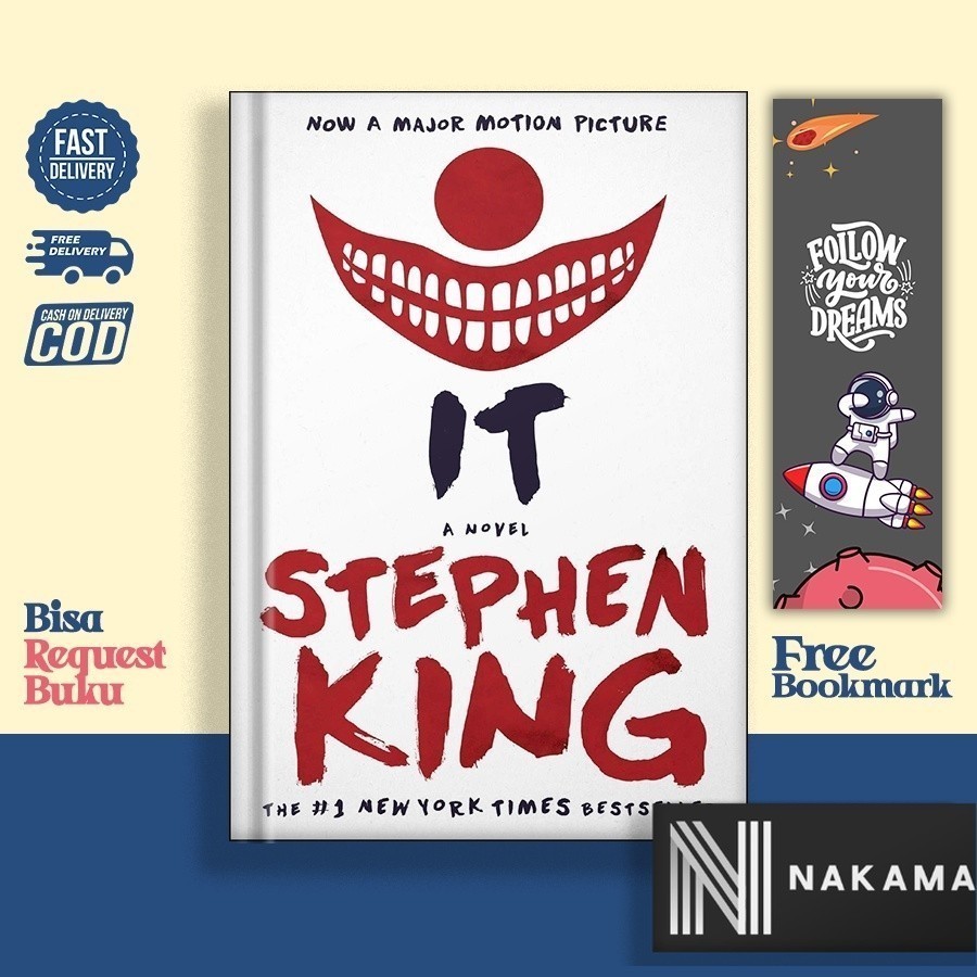 IT : A Novel (Horor Mystery) by Stephen King