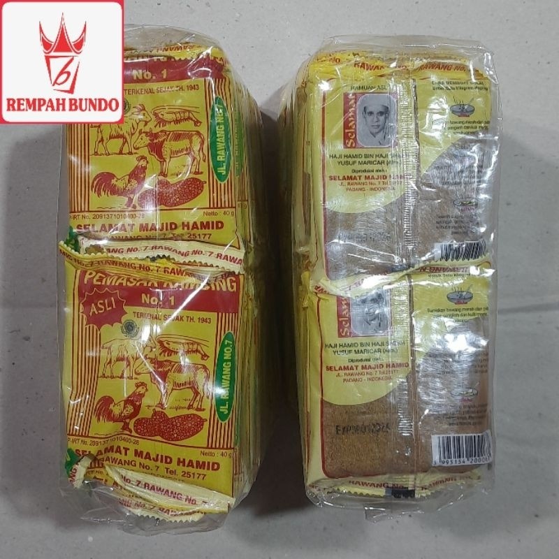 

Bumbu Gulai Kambing Selamat Majid Hamid 20 Sachet @ 40gr