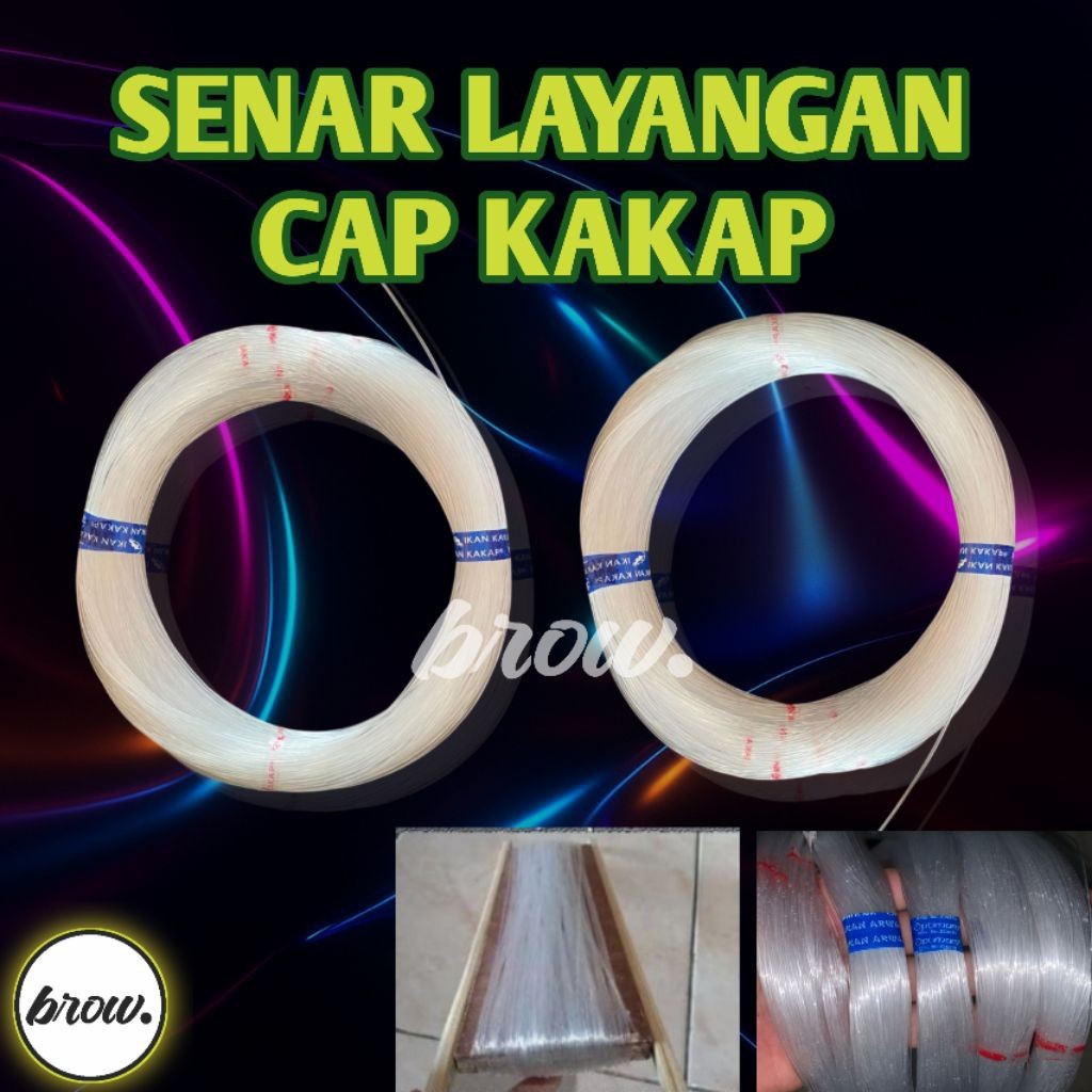

__ SENAR LAYANGAN GAPANGAN 200 - 3000 CAP IKAN KAKAP /ARWANA ----