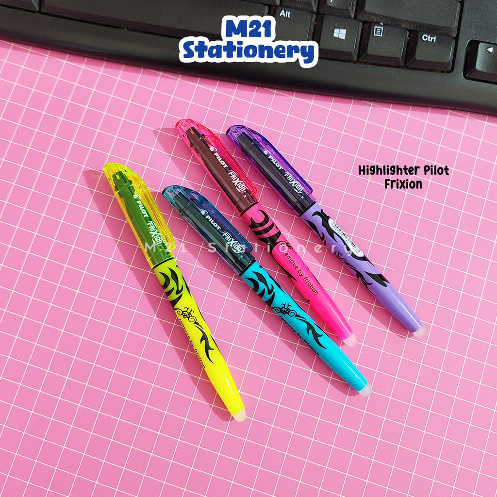 

(1 PCS) HIGHLIGHTER PILOT FRIXION ERASABLE /STABILO BISA DIHAPUS / STABILO PILOT