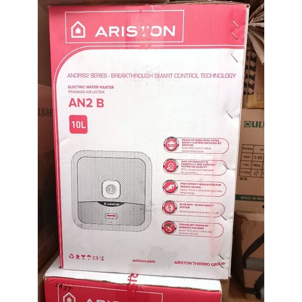 Water heater ARISTON AN2 B 10Liter / Mesin Pemanas Air Ariston