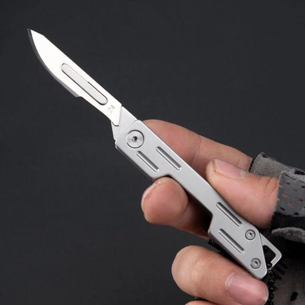 Mini Performance Folding Machinery Cost Scalpel Medical Folding Knife EDC Outdoor Unpacking Pocket K