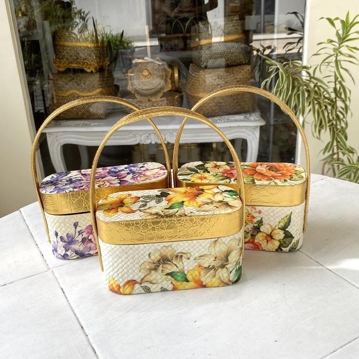 Tas Kwangen Tempat Bunga Pemuspan - Bunga Kuning