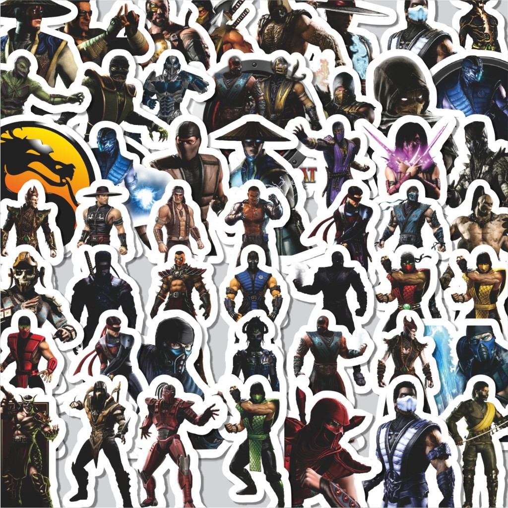 

Stiker Cutting Pack Stiker Video Game Series Mortal Kombat Character Mix 2 Isi 100Pcs Series Aesthetic Lucu Keren Untuk Koper Bahan Vynil
