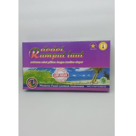 

Lecy.store2 Dodol Rumput Laut Low Sugar Kotak 160 Gr