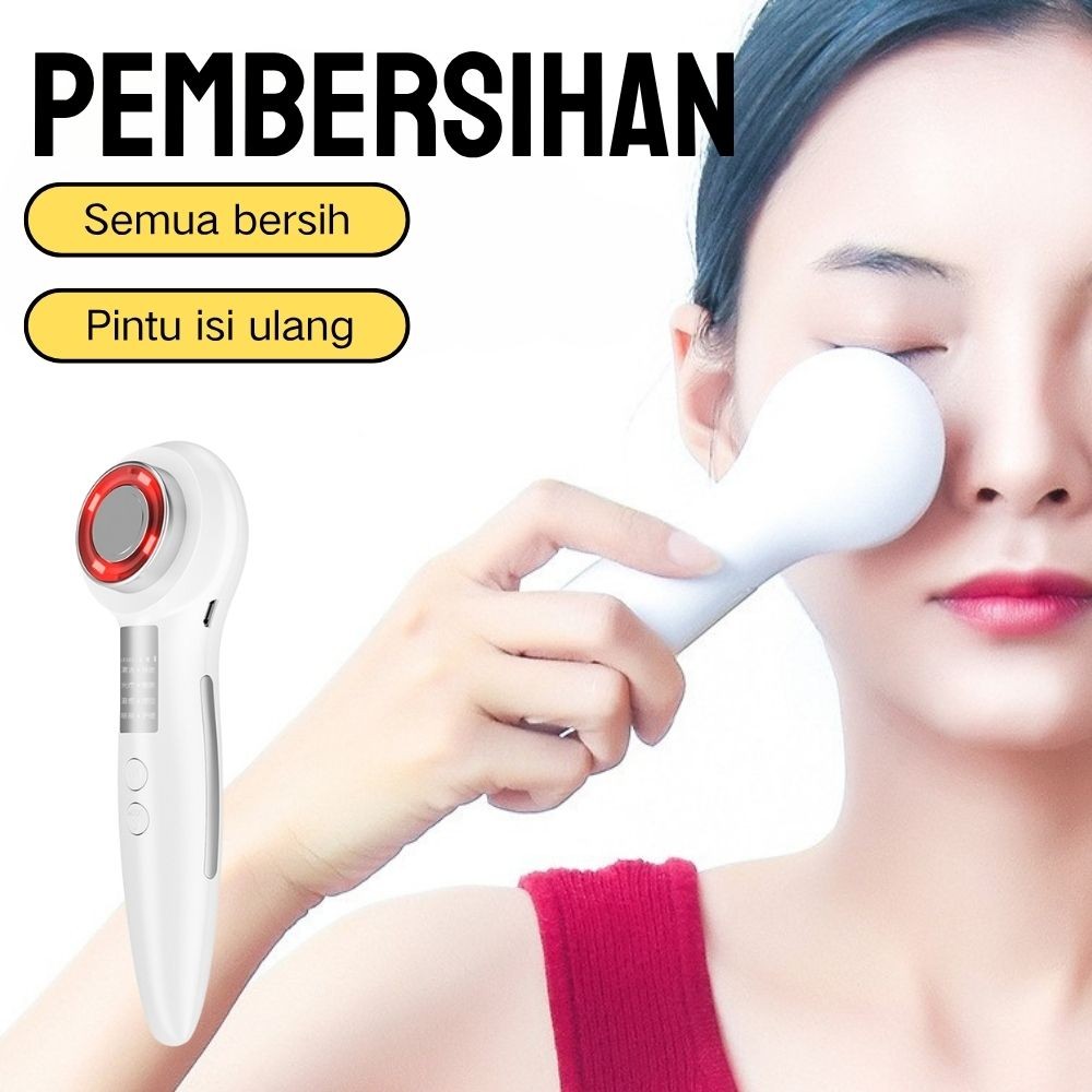 USB Facial Recharge Alat Anti Aging Setrika Wajah-Pemijat Perawatan Pengencang Wajah USB Facial Rech