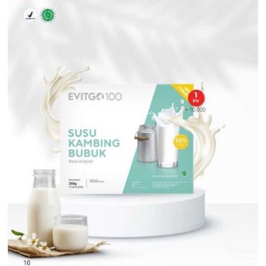 

Susu Kambing EvitG0 100 Suplemen Kesehatan Makanan 100% Original berhologram bpom