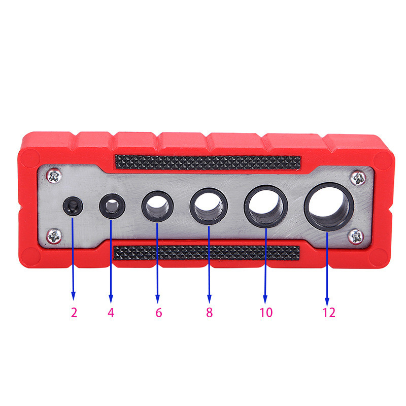 

Pocket Punch Locator Self-Centering Vertical Drilling Guide Hole Puncher woodworking punch drilling locator positioning tool