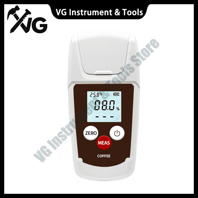 0-22%（0.2%）Digital Coffee TDS Refractometer Pocket Coffee TDS Tester Concentration Refractometer Den