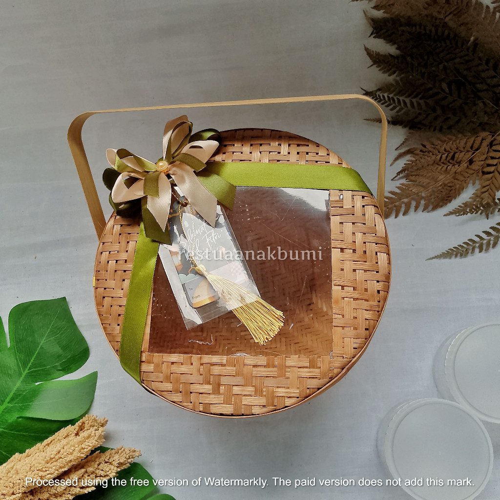 

B110 (Ramadhan Series) Hampers Exclusive Cething Mika 25cm Cangking + Pita + Tag Ramadhan l hampers l lebaran l parcel l kado l souvenir l pernikahan l ramadhan l hantaran l hadiah