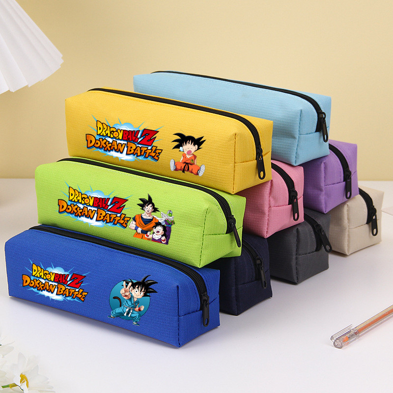 

Dragon Ball Pen Pouch Goku Cartoon Anime Figures Pencil Case Student Trendy Large Capacity Pencil Bag Cute Stationery Bags Gift