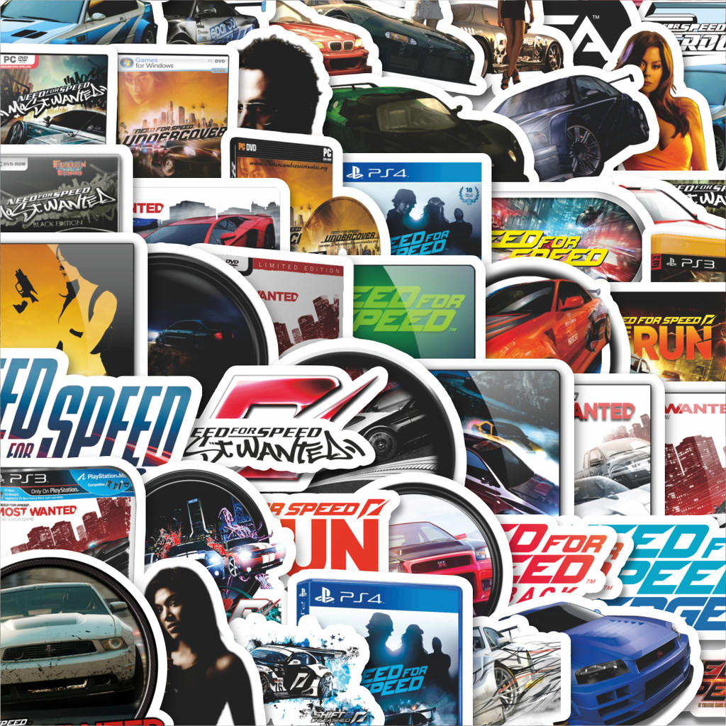 

Stiker Cutting Pack Stiker Game Series Need For Speed Universe Character Mix 2 Isi 100Pcs Series Aesthetic Lucu Keren Untuk Koper Bahan Vynil