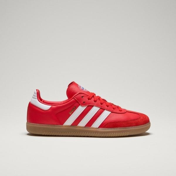 Adidas Samba FC Bayern Red White Cloud White Red JQ4039