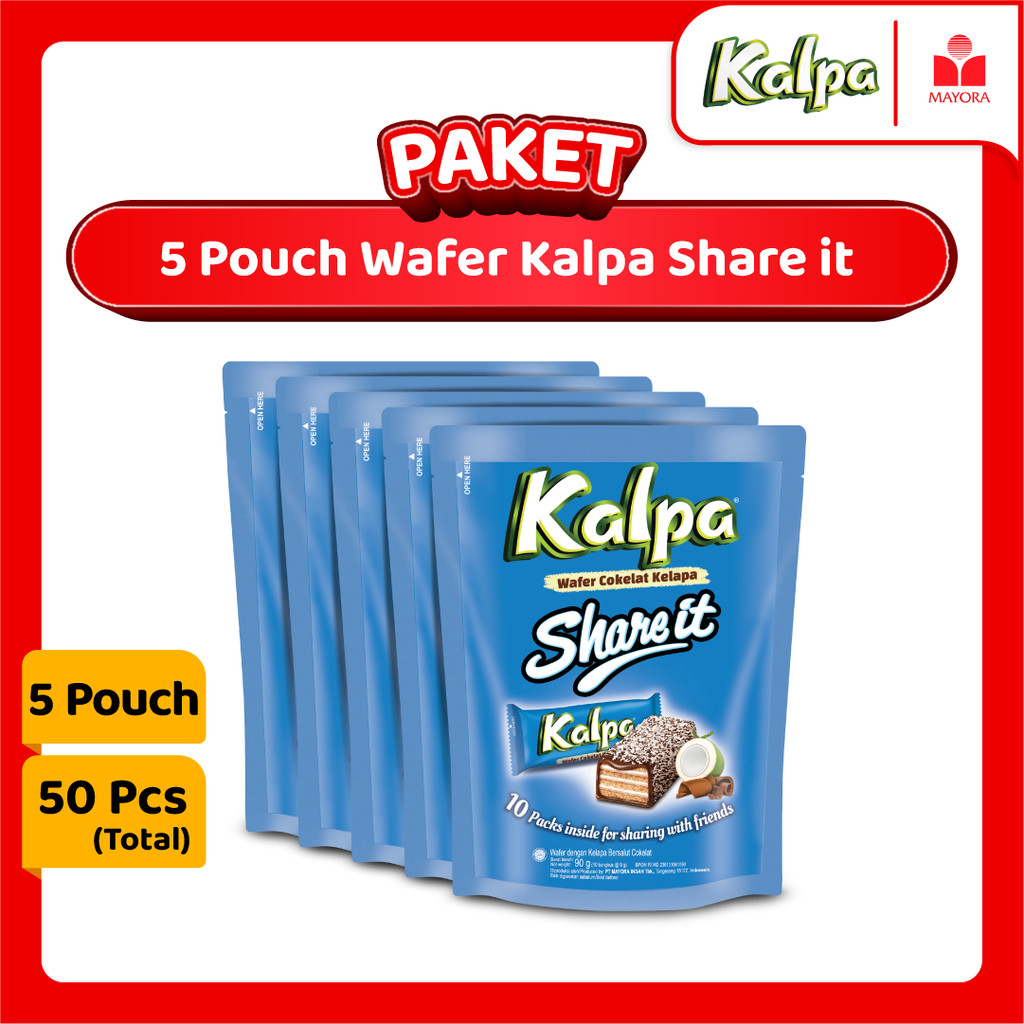 

Paket 5 Pouch Wafer Kalpa Share it