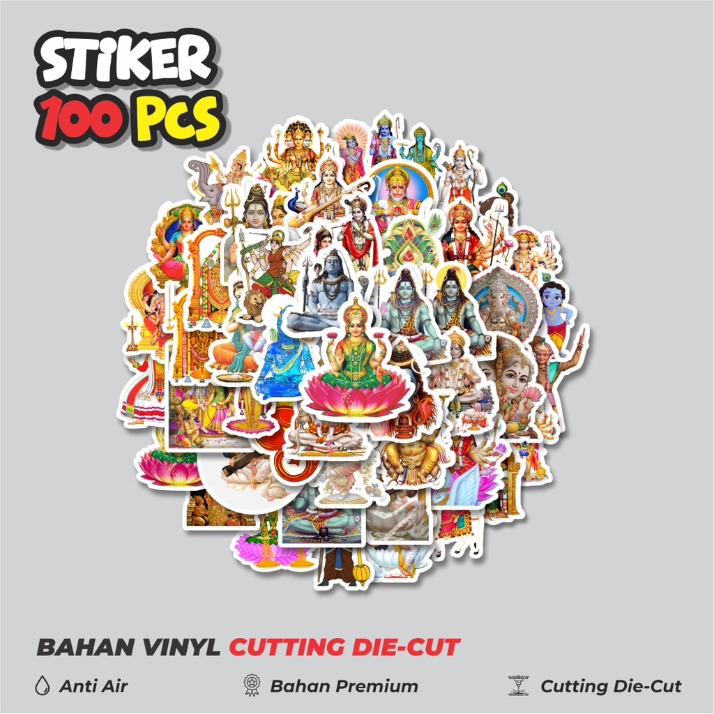 

Terbaru! 50 pcs Stiker Hinduism God Mix 2 Dekorasi Lucu Kreatif untuk Notebook, Skateboard, HP