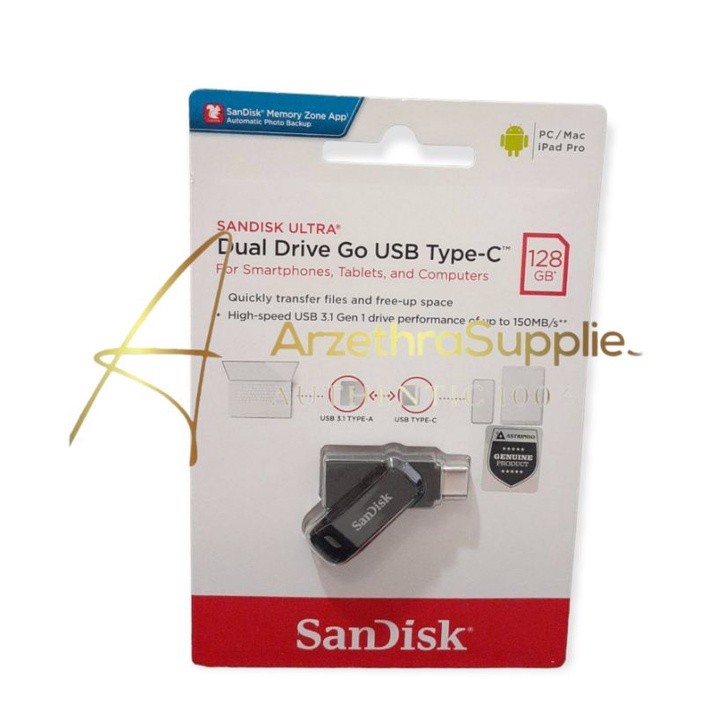 Flashdisk Sandisk OTG Type C GO 128GB