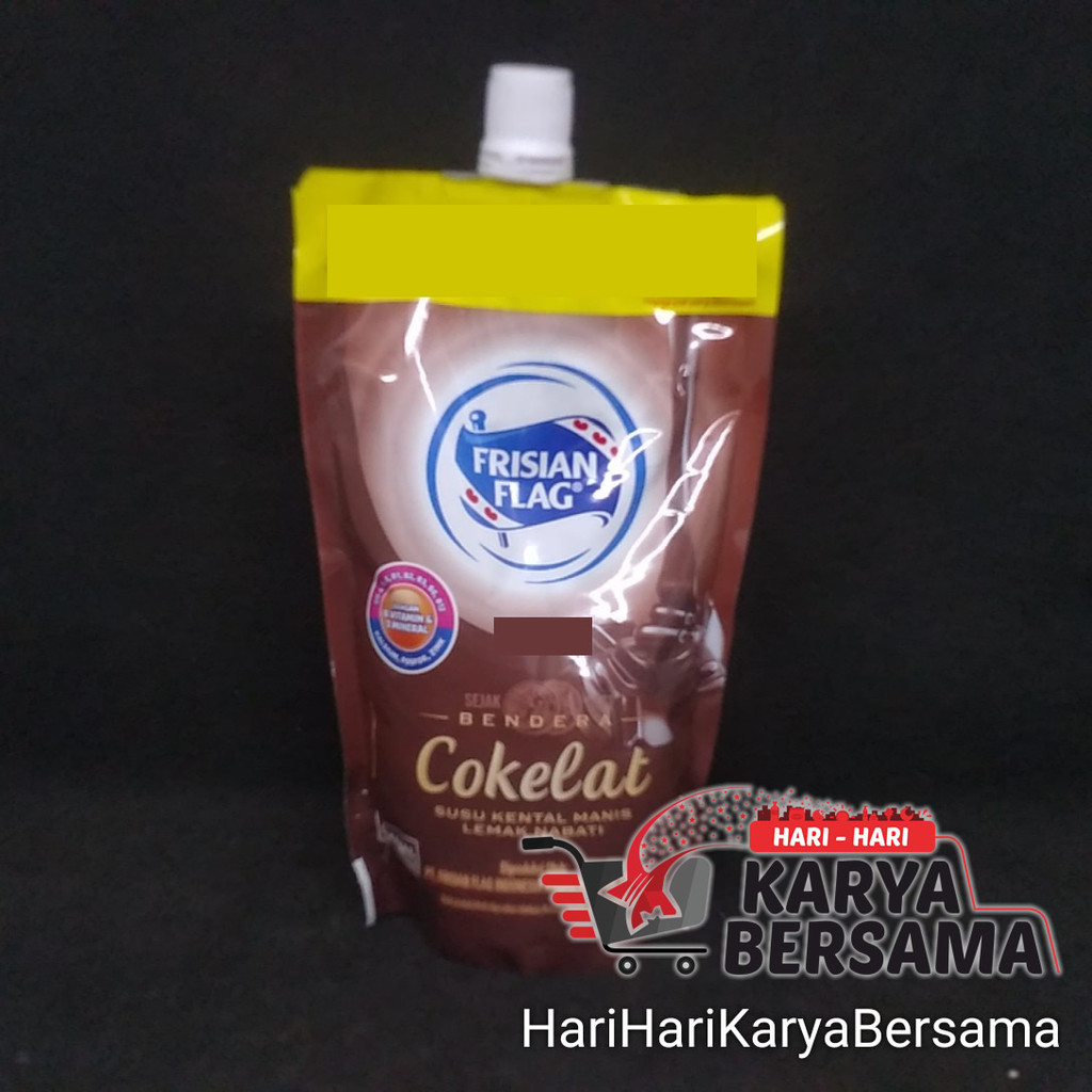 

SUSU KENTAL MANIS FRISIAN FLAG COKLAT POUCH 260GR