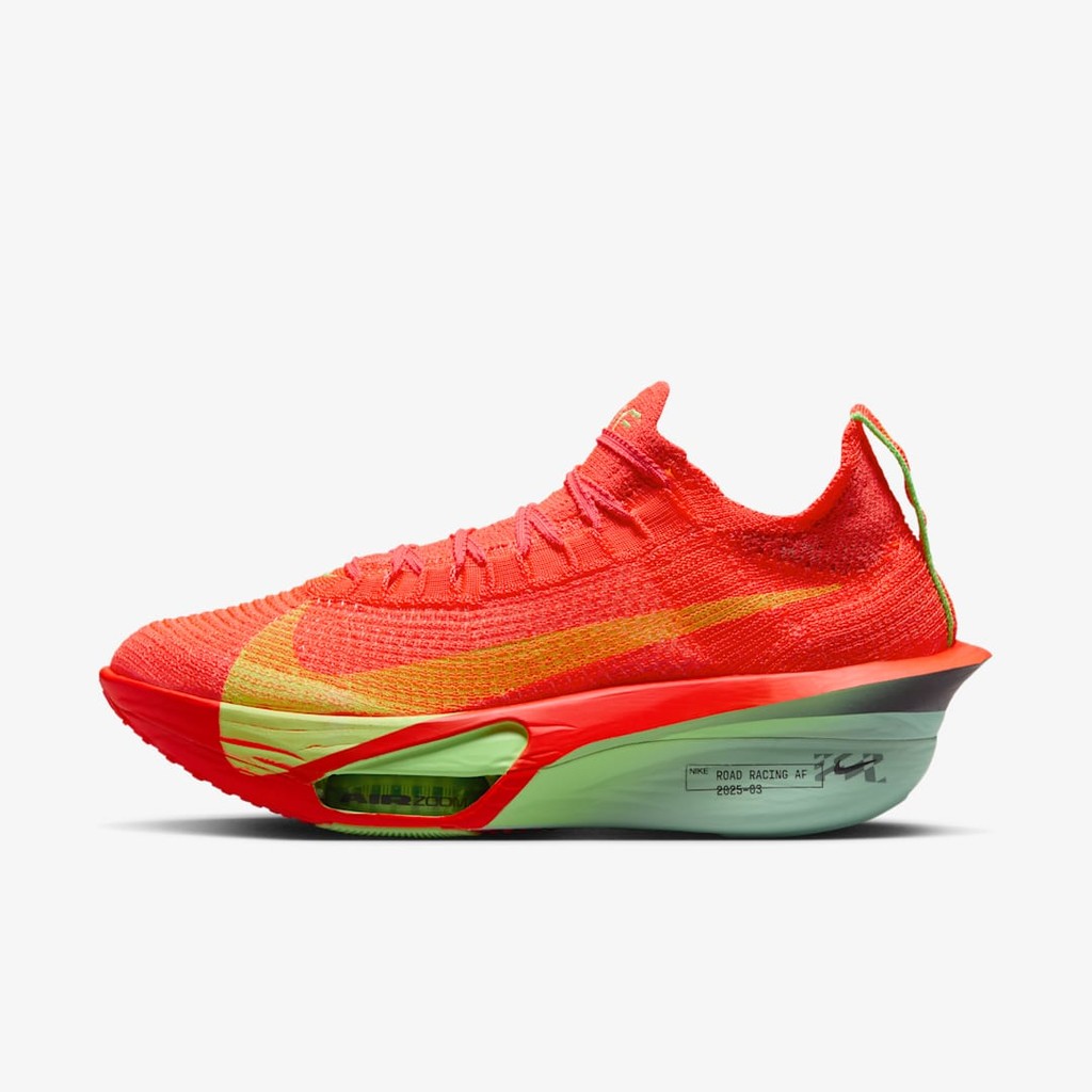 NIKE ALPHAFLY 3 BRIGHT CRIMSON LIME BLAST MINT FOAM CAVE PURPLE FD8315-600