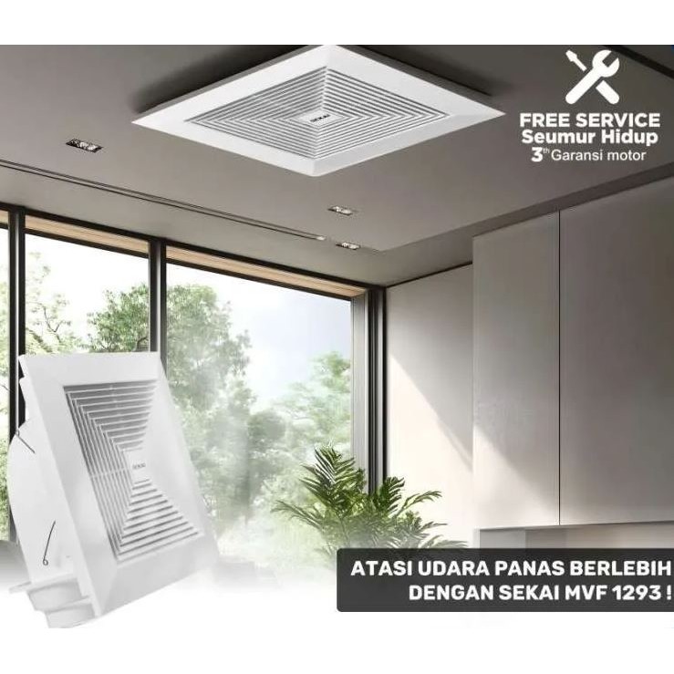 Exhaust Fan Ceiling 12 inch Sekai MVF-1293 Exhaust plafon