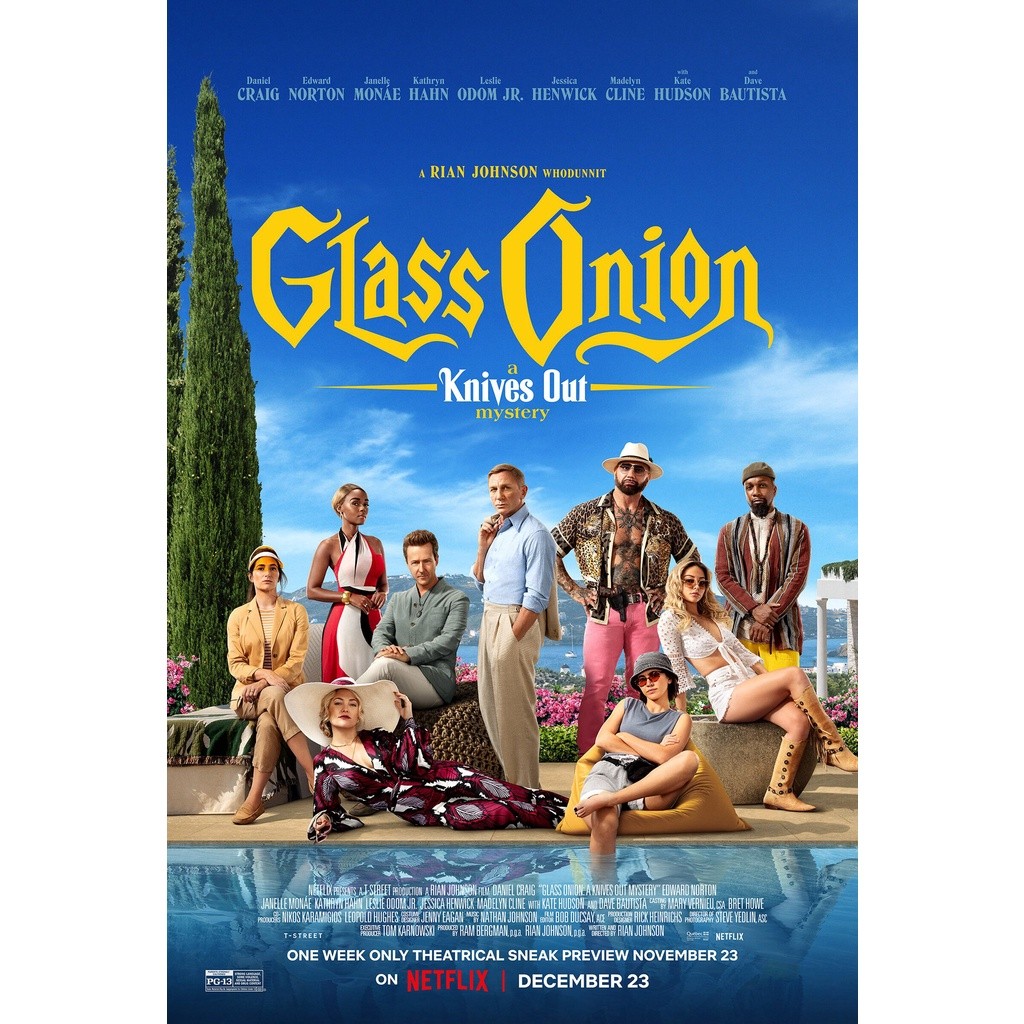 Glass Onion : A Knives Out Mystery (2022)