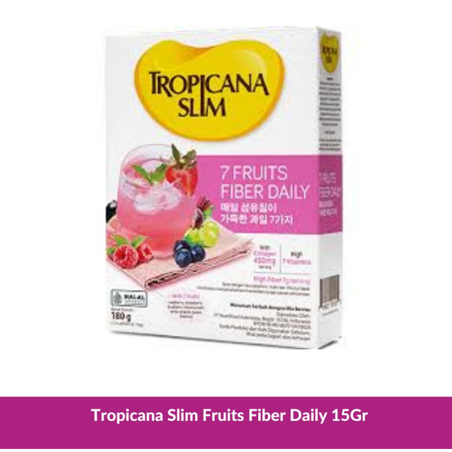 

Tropicana Slim Fruits Fiber Daily 140Gr