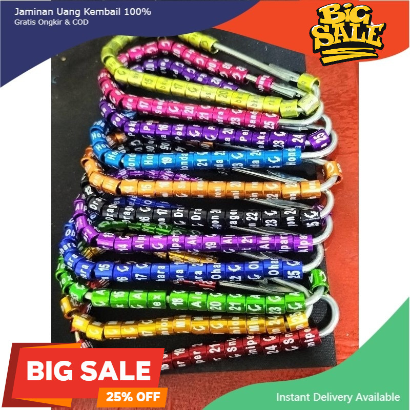 RING BURUNG MURAI SUDAH TERCETAK NAMA