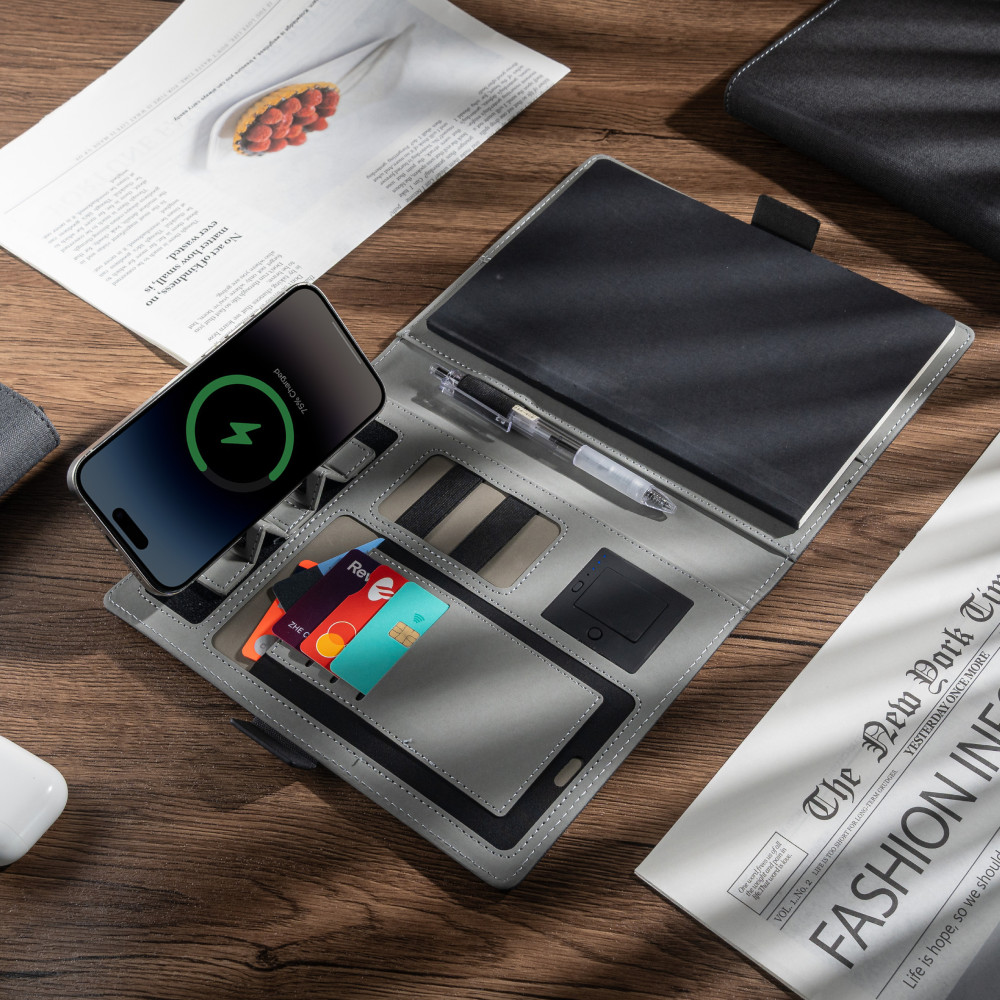 

Delivers more than it costs Charging Notebook– Multi-Device Compatibility, Ideal for Corporate Events, Travel, Trade Shows