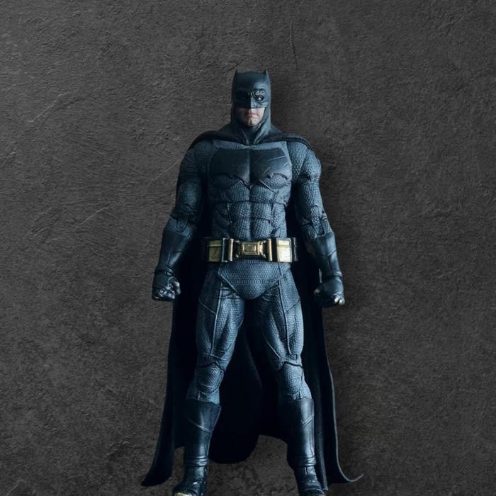 Custom Cape Batman Ben Affeck Mcfarlane BVS Wired