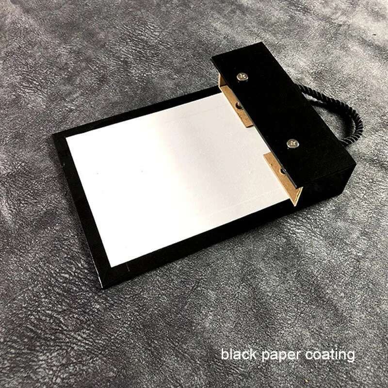 

1PCS Fabric Samples Book Cover Stack Pad Card Holder Textile Materials Stackbook Leather Cloth Display Binder Hanger