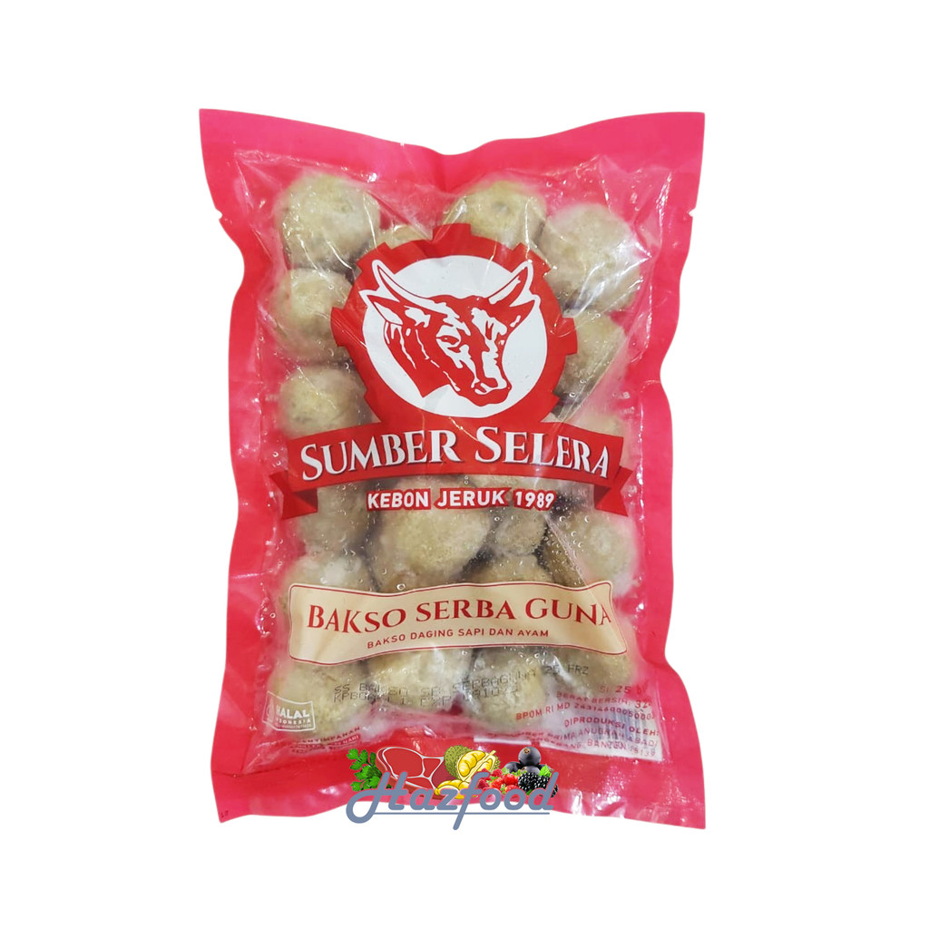 

Sumber Selera Bakso Sapi dan Ayam - Serbaguna Isi 25 pcs