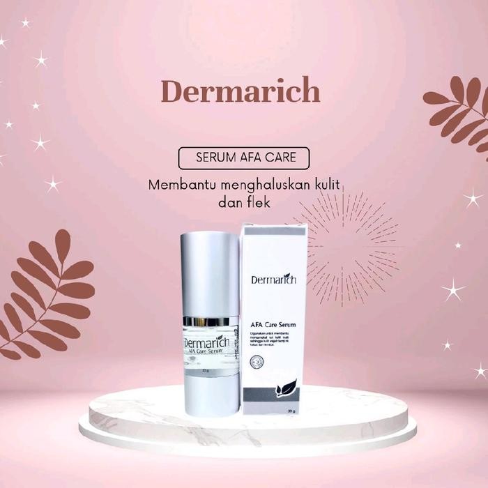 Dermarich Afa Care Serum Mencerahkan dan Menghilangkan flek antiaging