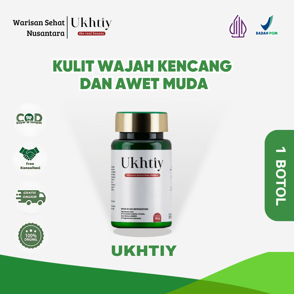Cantik Natural dengan 2 Ukhtiy Collagen Original
