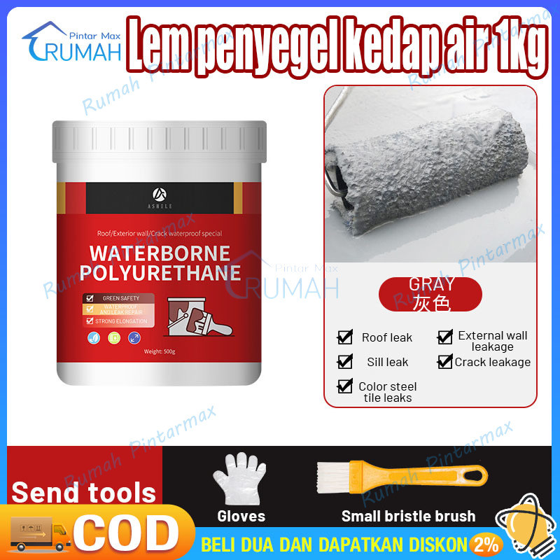 lem anti bocor 1000g anti rembes dan bocor Perekat Atap Rumah lem atap rumah anti bocor untuk genten