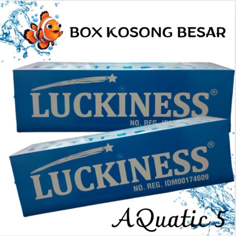 BOX KOSONG BESAR LUCKINESS BOX MEDIA FILTER AQUARIUM