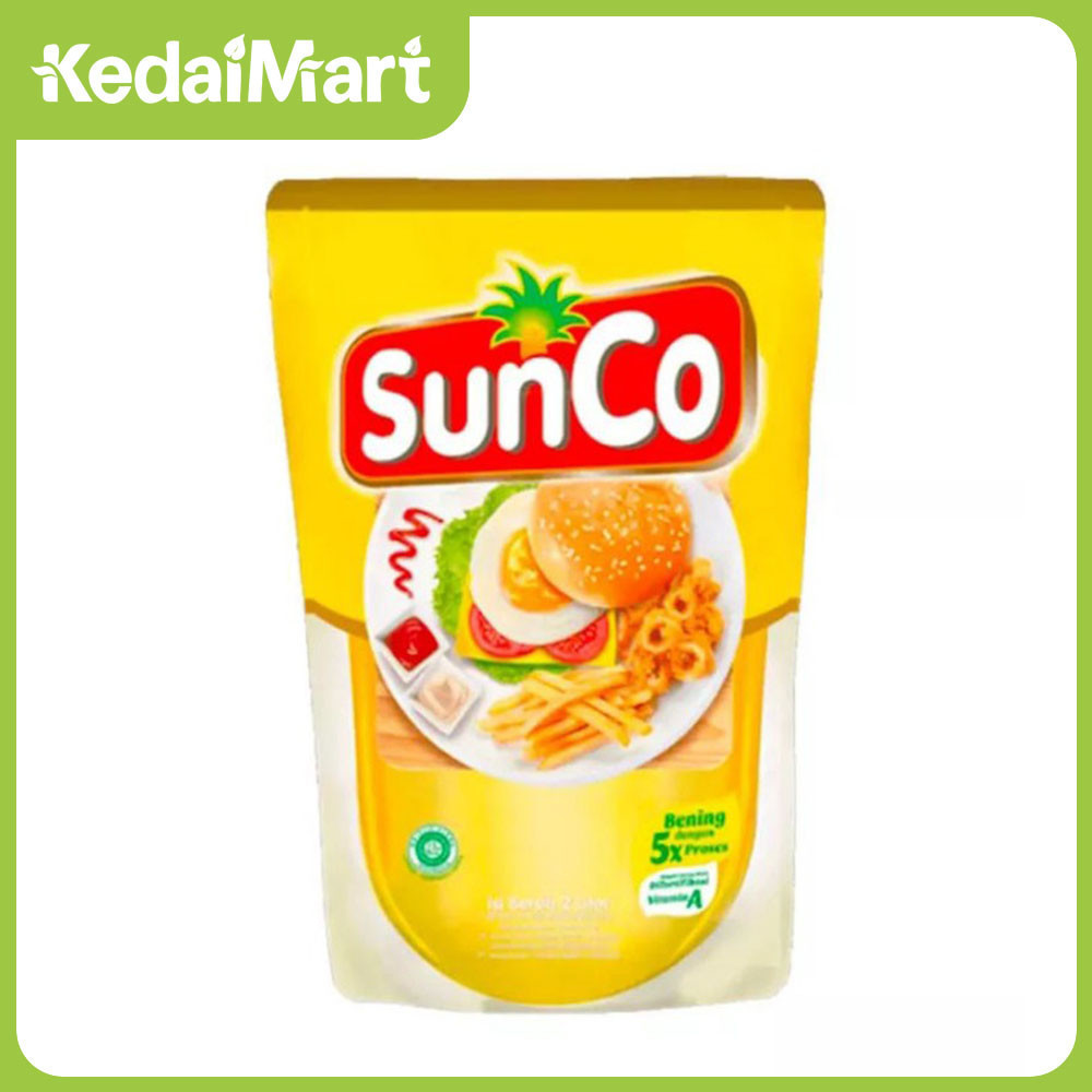 

Sunco Minyak Goreng Sawit Premium Pouch 2 L