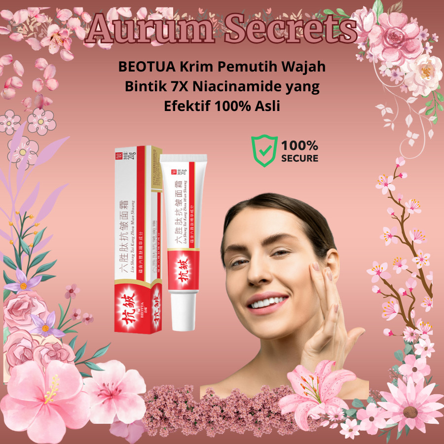 Krim Pemutih Bintik Efektif 7X Niacinamide Menghilangkan Melasma 100% ORI Salep Flek Hitam Melasma A