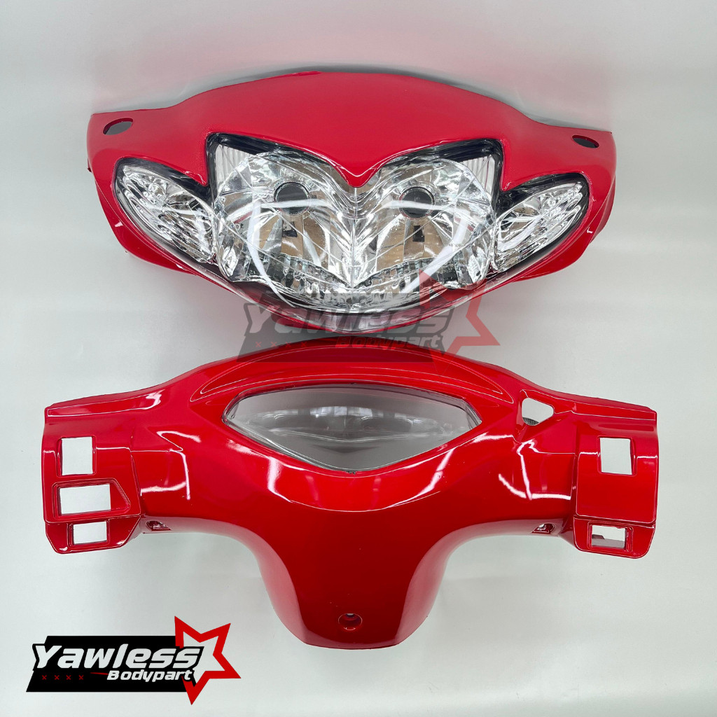 Batok Shogun 125 Merah + Reflektor Shogun 125 R / batok shogun 125 r