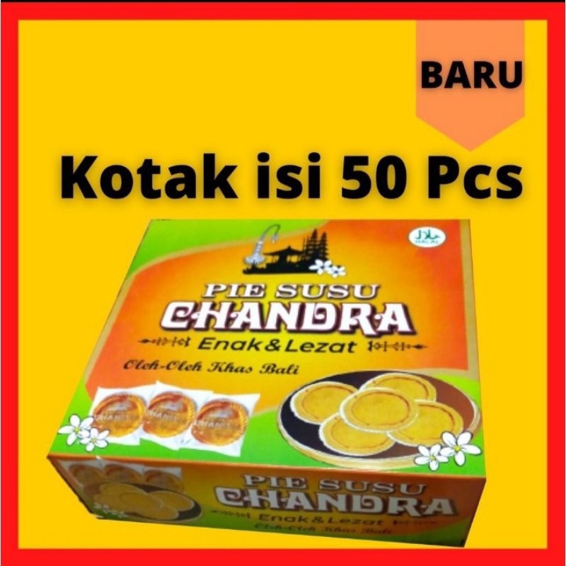 

PIE SUSU CANDRA ~ FREE BOX CANDRA ~ ISI 50 BIJI