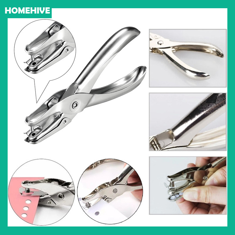 

Pembolong Kertas Reforator / Perforator Single Hole / Pelubang Kertas 1 Hole / 3 Mm 6mm Punch