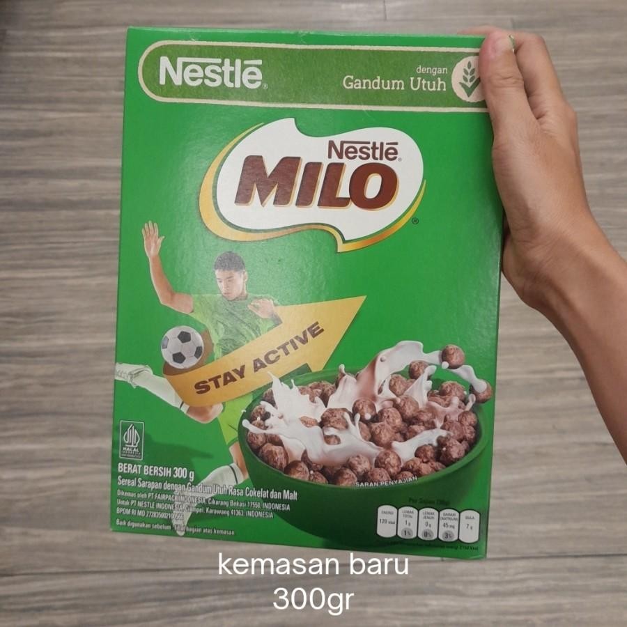 

Milo Nestle Cereal Ball Coklat dan Malt Gandum 300gr / 150gr / 32gr