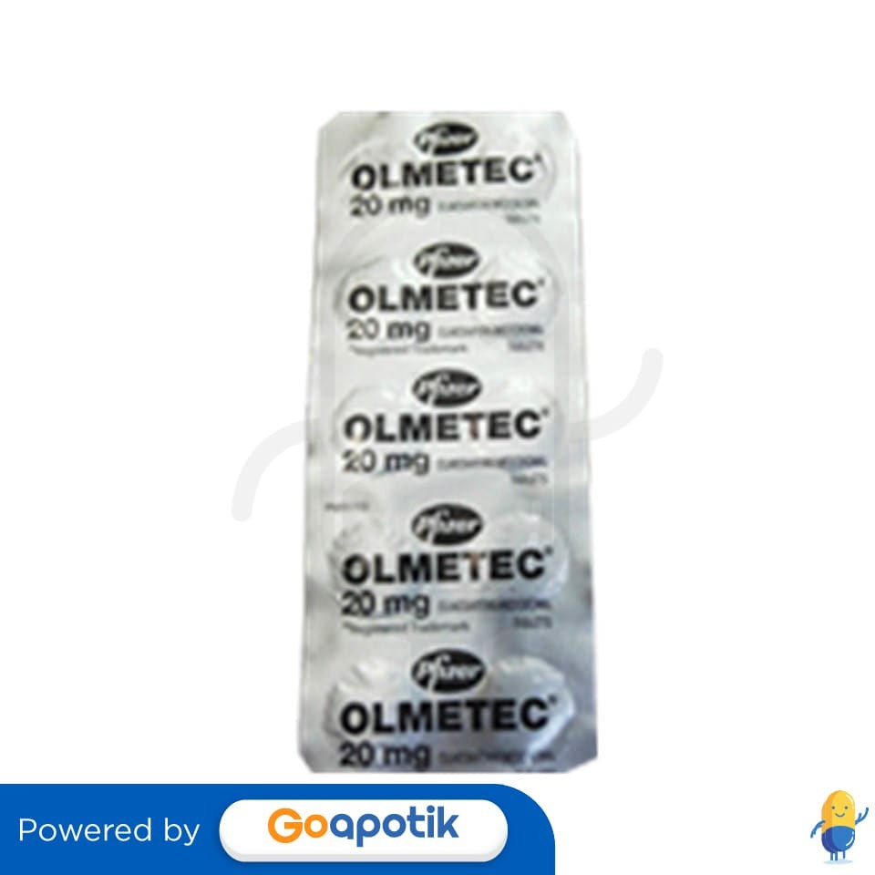 Olmetec 20 Mg Strip 10 Tablet