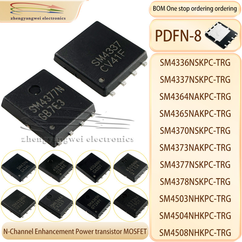 SM4336N SM4337 SM4364A SM4365N SM4370 SM4373NA SM4377N SM4378 4503NH 4504NH 4508NH N-Channel Enhance