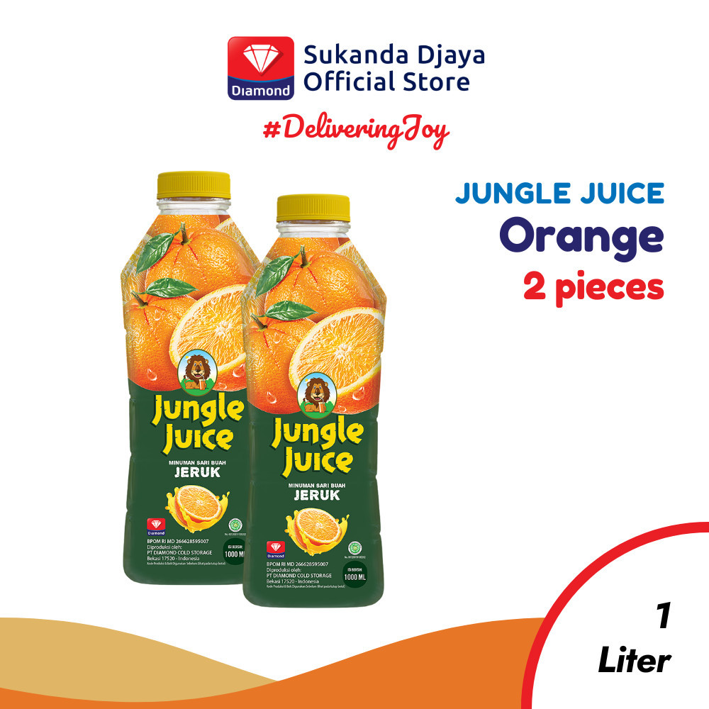 

Jungle Juice Orange 1 L - Twin Pack