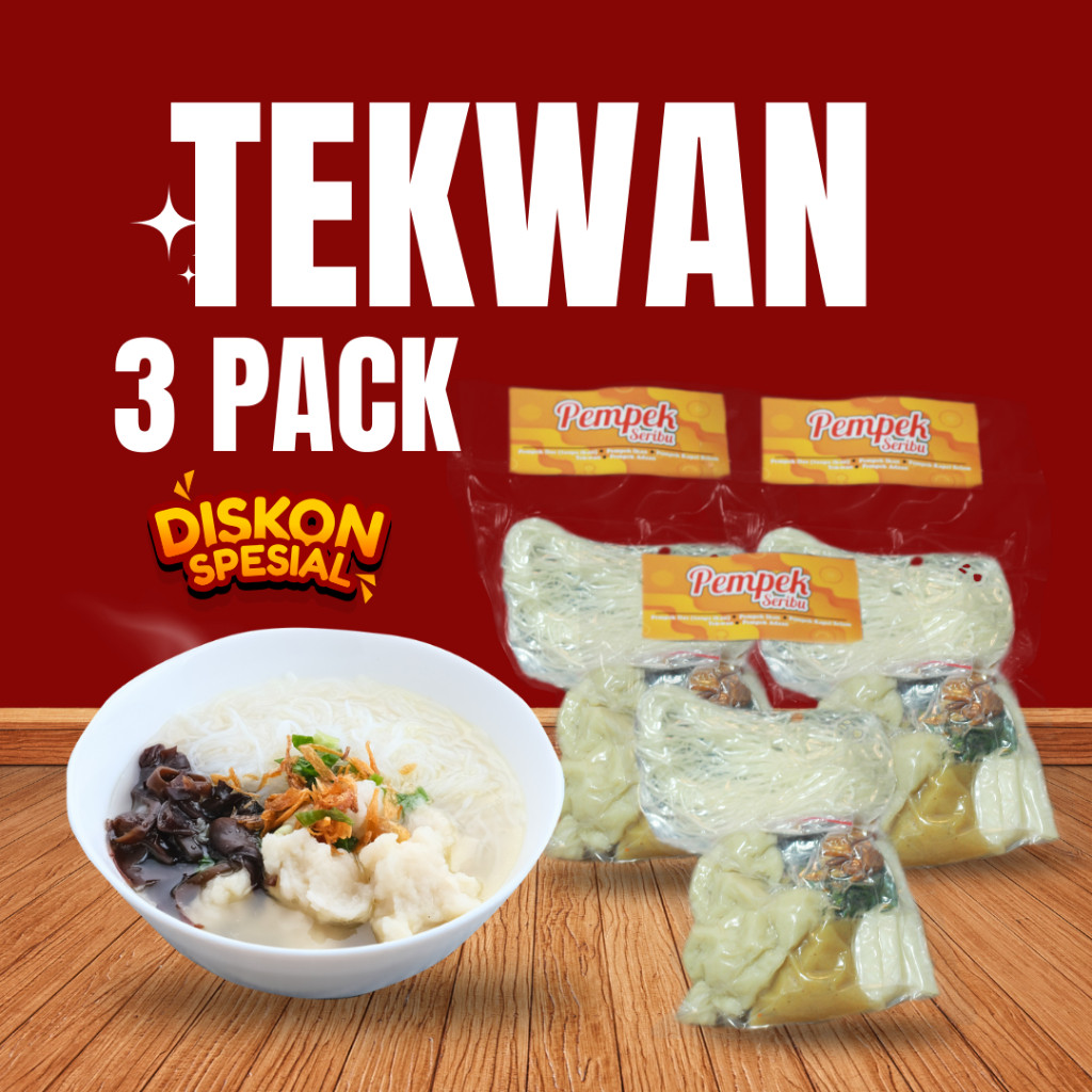 

PROMO Tekwan ( 3 Bungkus )