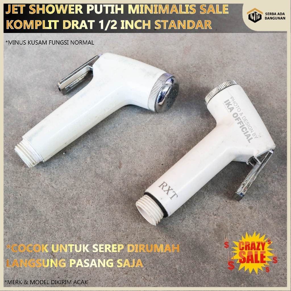 SAB SALE OBRAL JUAL MURAH BANGET  Kepala Jet Shower Spray Closet Washer Model Mirip Toto / Kepala Je