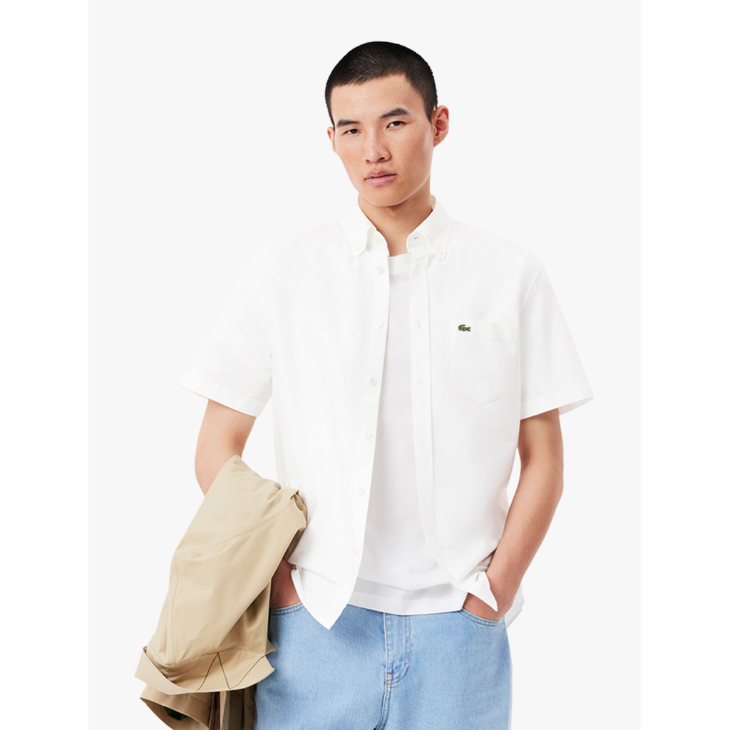 Regular Fit Short Sleeved Oxford Shirt